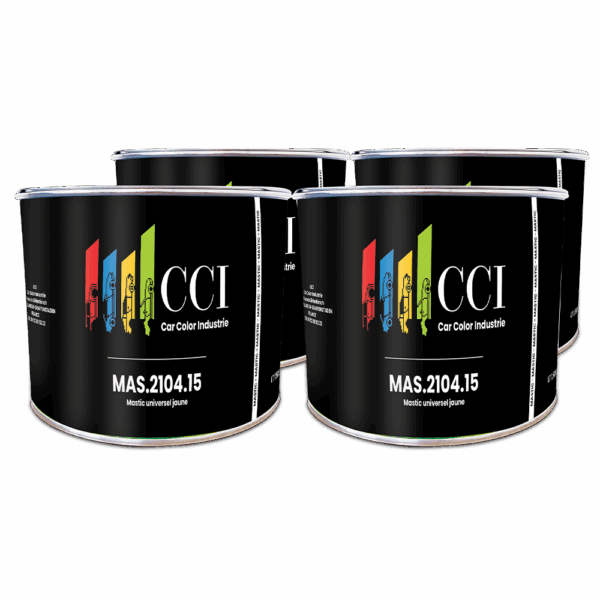 Lot Mastic Universel jaune x4